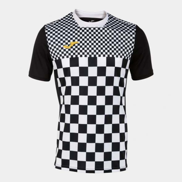 CAMISETA MANGA CORTA FLAG III NEGRO BLANCO