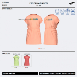 VESTIDO KIDS CAMP ROSA