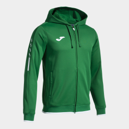 CHAQUETA CON CAPUCHA OLIMPIADA VERDE
