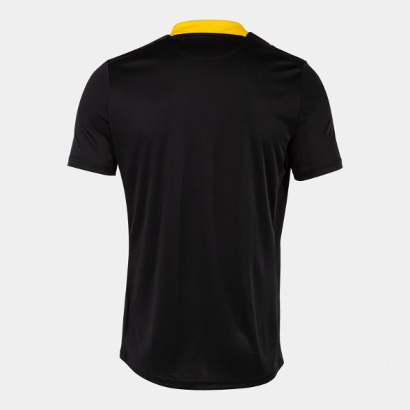 CAMISETA MANGA CORTA FLAG III NEGRO AMARILLO
