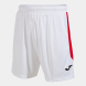 SHORT GLASGOW BLANCO ROJO