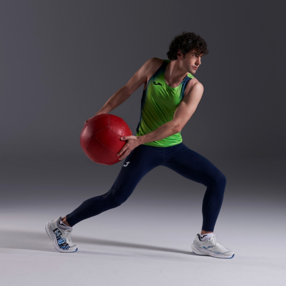 CAMISETA TIRANTES ELITE XI VERDE FLUOR MARINO