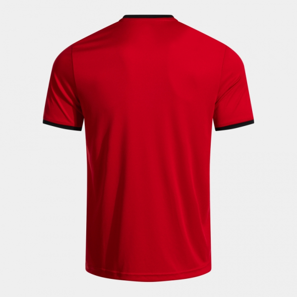 CAMISETA MANGA CORTA COMBI PREMIUM ROJO NEGRO