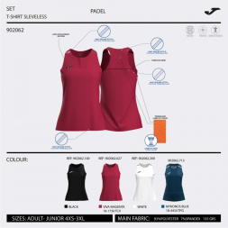 CAMISETA TIRANTES RANKING NEGRO