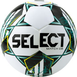 Мяч футб. SELECT Match DВ V23, 0575360004,р.5, FIFA Basic, 32п, ПУ, гибр.сш., бело-зелено-черн