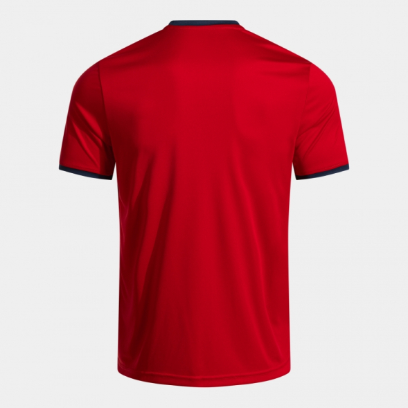 CAMISETA MANGA CORTA COMBI PREMIUM ROJO DARK NAVY