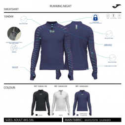 SUDADERA R-NIGHT BLANCO