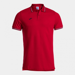 POLO MANGA CORTA CONFORT CLASSIC ROJO MARINO