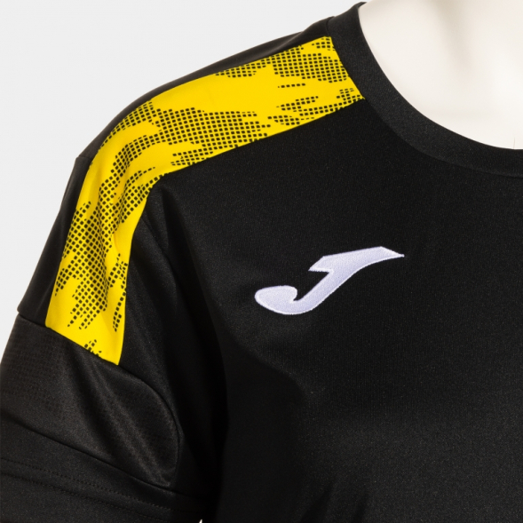 CAMISETA MANGA CORTA CHAMPIONSHIP VIII NEGRO AMARILLO