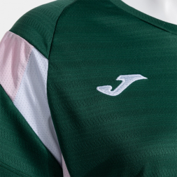 CAMISETA MANGA CORTA MONTREAL VERDE ROSA