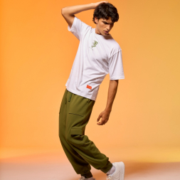 CAMISETA MANGA CORTA STEP BLANCO