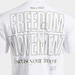 CAMISETA MANGA CORTA STEP BLANCO