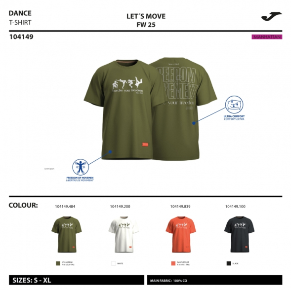 CAMISETA MANGA CORTA STEP BLANCO