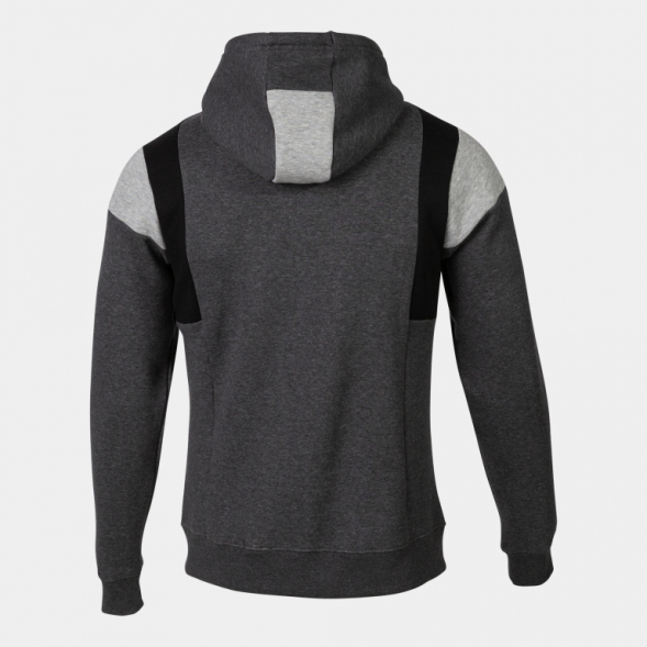 CHAQUETA CON CAPUCHA CONFORT III GRIS MELANGE