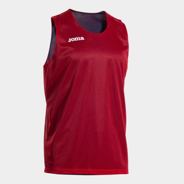 CAMISETA SIN MANGAS ARO REVERSIBLE ROJO MARINO